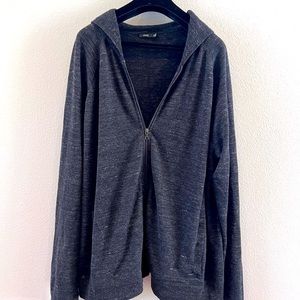 Vince Men’s Cotton Knit Cardigan Full Zip XXL